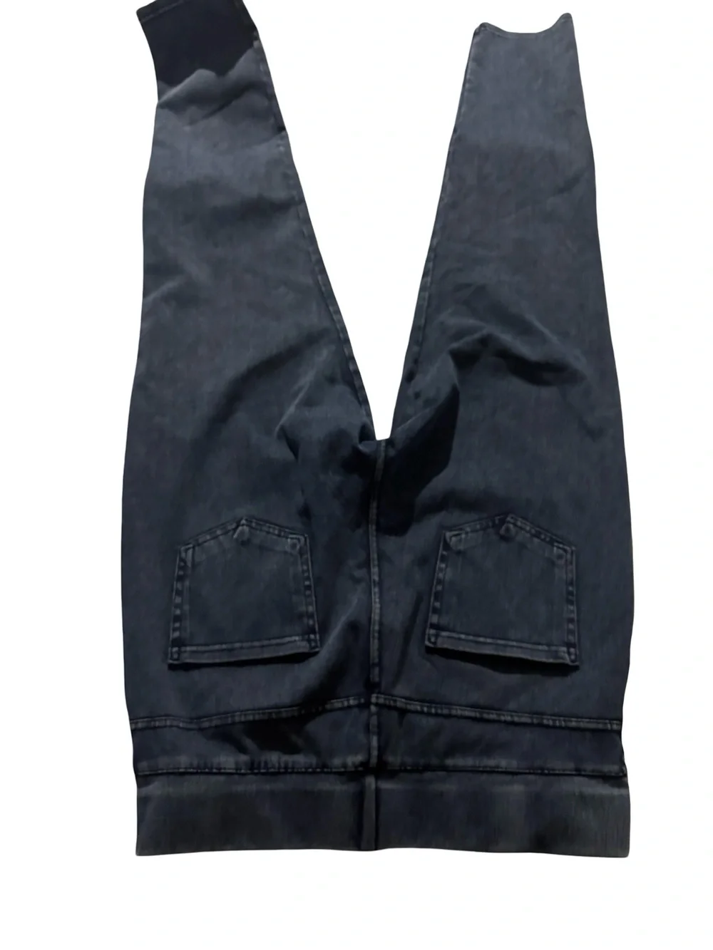 Source Unknown Dark Blue Leggings with Front Pockets